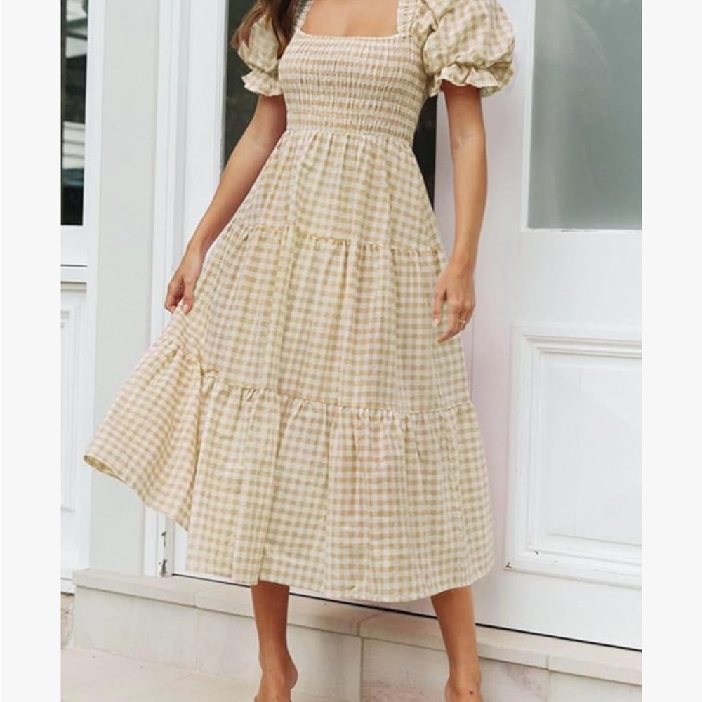 Beautiful Gingham Dress